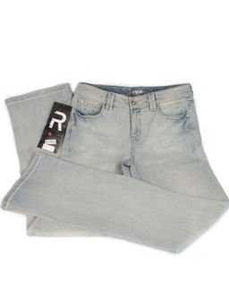 MK1555 GRAY/LT. BLUE Джинсы женские - Fashion фото 3