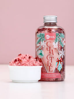 Соль для ванны с лепестками розы, 370 г