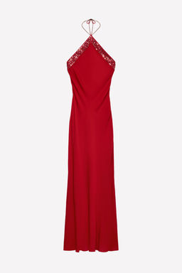 STUDDED SATIN DRESS LUDOVIC DE SAINT SERNIN x ZARA фото 4