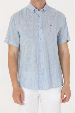 U. S. Polo Assn Мужская рубашка Saks с коротким рукавом - U.s. polo assn фото 13