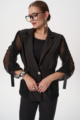 Пиджак Кейти (чёрный) - Эльза фото 9