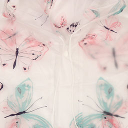 Дождевик детский Бабочки, рост 125-155 см - Funny toys фото 3