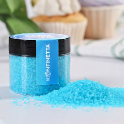 Сахар голубой KONFINETTA для десертов, куличей и напитков, 50 г.  фото 3