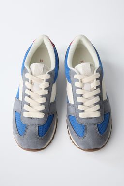 ZAPATILLA DEPORTIVA COMBINADA / Azul