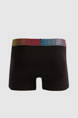 Erkek Siyah 3l_ Boxer Tak_m_