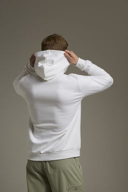 Худи Белый ACROSS THE TIME Sweat Hoodie