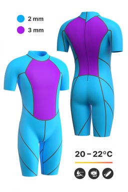 неопреновый костюм OPNWTR Hydrostar DSSS STY man, OPNWTR Hydrostar DSSS LGJ lady, OPNWTR Hydrostar DSSS LGJ man, OPNWTR Hydrostar DSSS FLS lady, OPNWTR Hydrostar DSSS FLS man - Mad wave фото 3