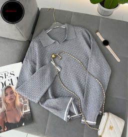 Свитер-поло