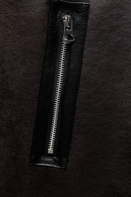 DOUBLE-FACED LONG JACKET - Zara фото 7