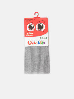 Conte-kids Хлопковые колготки TIP-TOP серый - Conte elegant фото 2