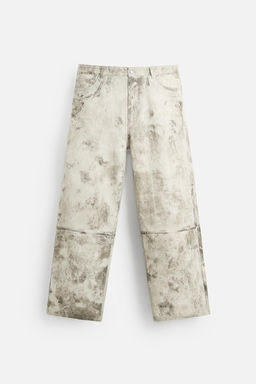 ABSTRACT PRINT TROUSERS - Zara фото 17