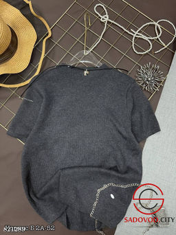 Водолазка женская с коротким рукавом