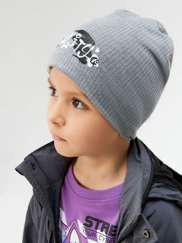 ACOOLA / Шапка детская Crees серый меланж