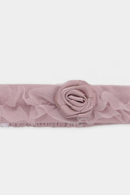 К 8173/розовый лед повязка на голову для дев