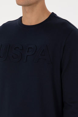 Erkek Lacivert Basic Sweatshirt - U.s. polo assn фото 7