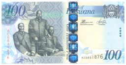 Банкнота 100 пула 2009 года