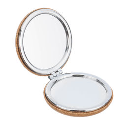 Зеркало серия "Пробковая" карманное круглое DEWAL BEAUTY DPMP-2712PN