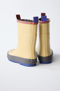 COLOUR BLOCK WELLINGTON BOOTS - Zara фото 5