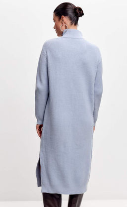 Платье Fine Joyce голубой хлопок с нейлоном фото 7