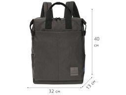 Сумка-рюкзак женский Lanotti 3209 NT/серый