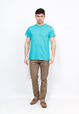 Футболка мужская короткий рукав GREG TS521 (ментол)  фото 4