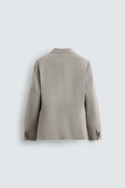 TEXTURED SUIT BLAZER - Zara фото 8