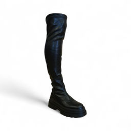 Сапоги-чулки евро зима KW011-1 черные