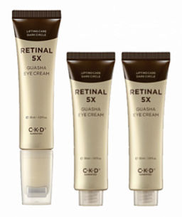 CKD Retinal 5X Guasha Eye Cream REFILL 30ml - Омолаживающий крем для век с роликовым массажёром РЕФИЛ