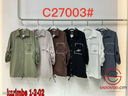 Рубашка женская с рукавами 3/4 - Bruno фото 7