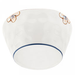 Ночная фиалка Салатник фарфоровый 1,1л, д17,5х8,7см, с деколью, волнистый край, отводка (Китай) - Домашняя мода фото 5