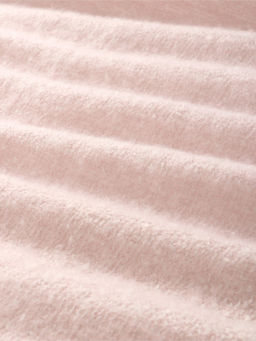 Плед с бахромой «Этель» Light pink, 135×180 см, светло-розовый