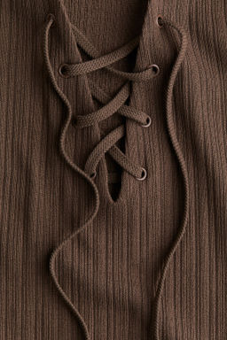 Vestido ajustado con detalle de cord?n - H&m фото 4