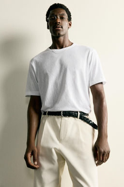 CAMISETA REGULAR FIT LIGHTWEIGHT / Crudo - Zara фото 6