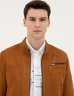 Taba Deri Ceket - Pierre cardin фото 2