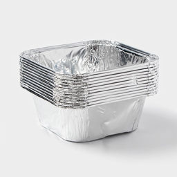 Набор форм для выпечки из фольги Доляна, 90 мл, 7.5×3 см, 50 шт