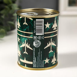 Носки мужские в банке Точных целей и ярких побед, подарочные, чёрные, 43-45 р-р