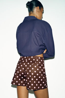 HIGH-WAIST BERMUDA SHORTS - Zara фото 23