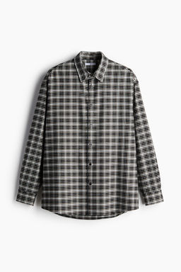 Camisa de franela Loose Fit - H&m фото 6