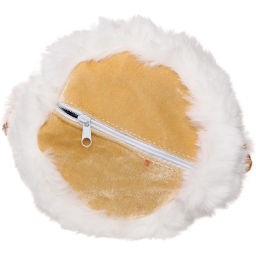 Снегурочка для подарков и конфет "Куча подарков" 30 см (золотая шубка)