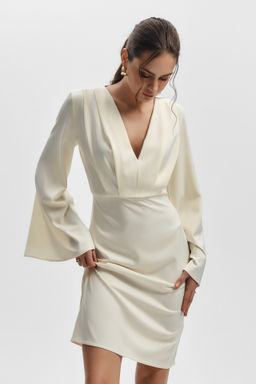 Платье с V-образным вырезом - Mollis фото 2