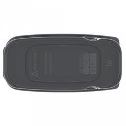 Контейнер для сыпучих продуктов 1л, 17х8,5х10,5см, полипропилен, дымчатый (Россия)