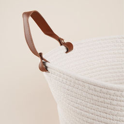 Корзина для хранения SL Home Луиза, плетёная, ручной работы, 333316 см, белая - Sima-land home фото 4