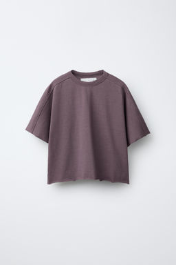 CONJUNTO CAMISETA Y PANTAL?N NERVIO HEAVY WEIGHT / Rosado oscuro - Zara фото 2