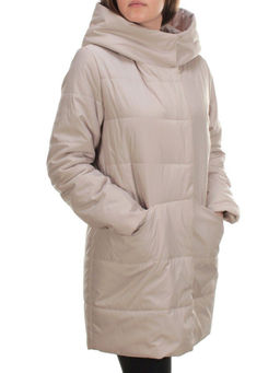 22225 BEIGE Куртка демисезонная женская (100 гр. синтепон)