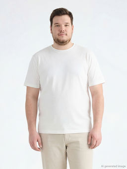 Bisiklet Yaka Penye Erkek Ti??rt