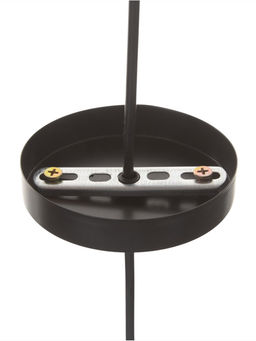 Светильник потолочный BayerLux Nadine, 1×40 Вт, Е27, черный, 16×16×36 см