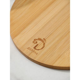 Маслёнка-сырница Доляна, d=19 см, бамбук  фото 4