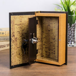 Шкатулка книга-сейф «Сила власти», дерево, искусственная кожа, 21×13×5 см