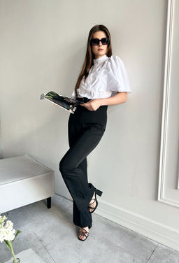 Блуза AURA 2093-164 белый  фото 5