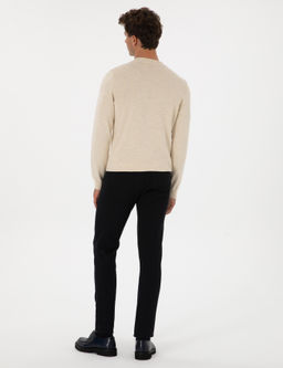 Lacivert Slim Fit Kanvas Pantolon - Pierre cardin фото 4